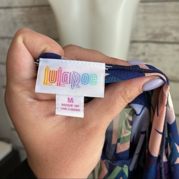 LuLaRoe Navy Feather Duster/Cardigan - Picture 3 of 5